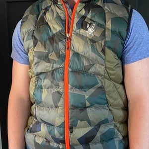 Spyder Men’s Camo Vest - Large